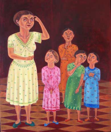 Teaching II 1996 by Akram Rahmanzadeh